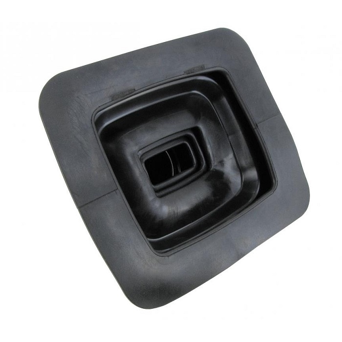 Versnellingspook rubber [ zwart ]